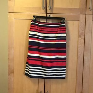 NWT Antonio Melani Striped Skirt